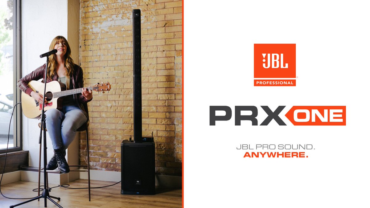 The JBL EON ONE MK2 battery-powered column PA packs a class-leading acoustic package, 5-channel digital mixer, dbx and Lexicon DSP, Bluetooth.

The JBL PRX ONE all-in-one powered column PA features an acoustically optimized column array featuring a 7-channel digital mixer.
#JBL
