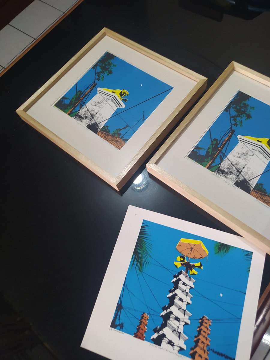 mmmakbar_akbar's tweet photo. framing other the editions 
#screenprint #arprint #printmaking https://t.co/aGPhUp0J4n