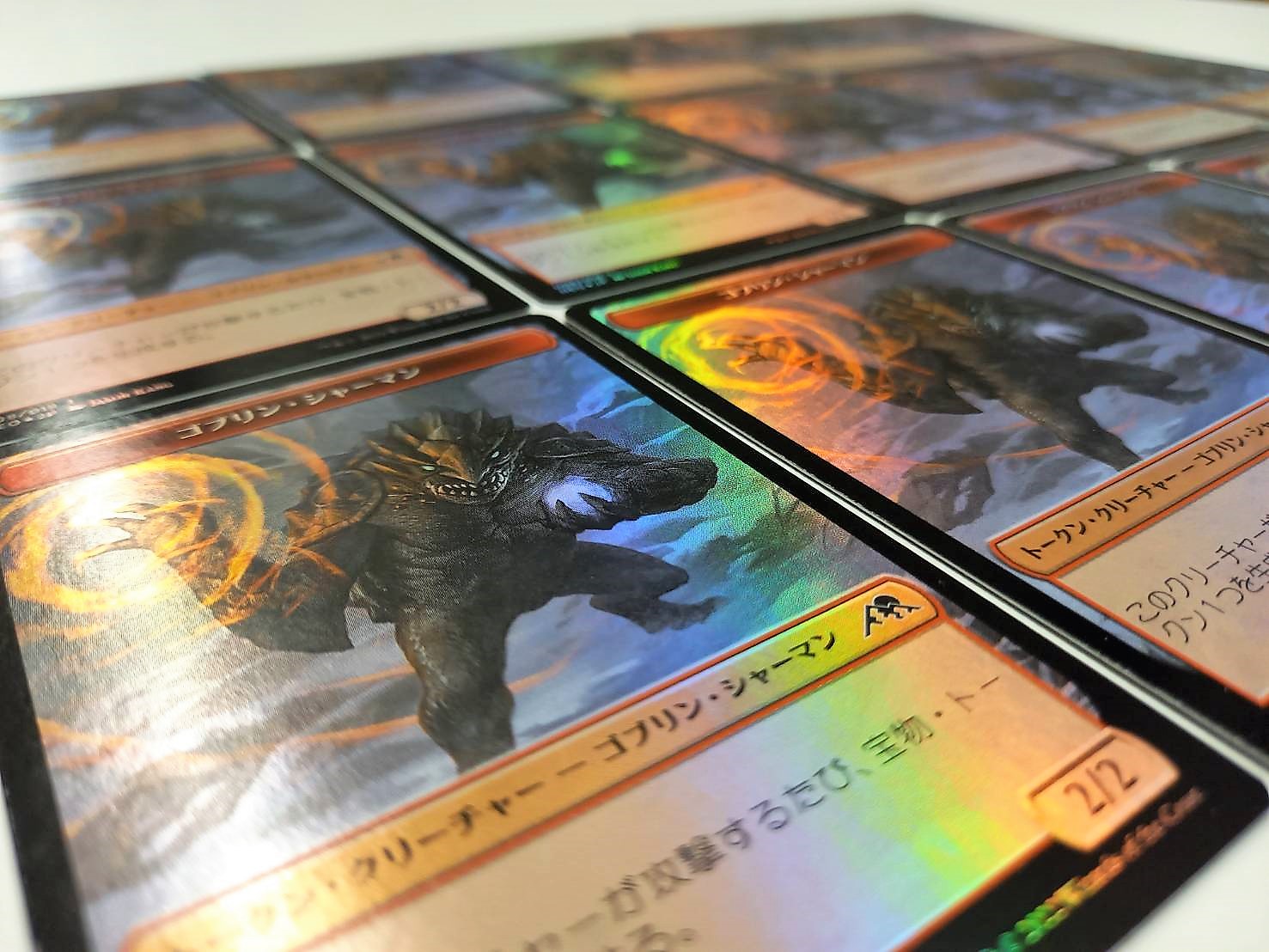 MTG ゴブリン シャーマン トークン 4枚 日)ゴブリン・シャーマントークン / Goblin Shaman Token【NEO