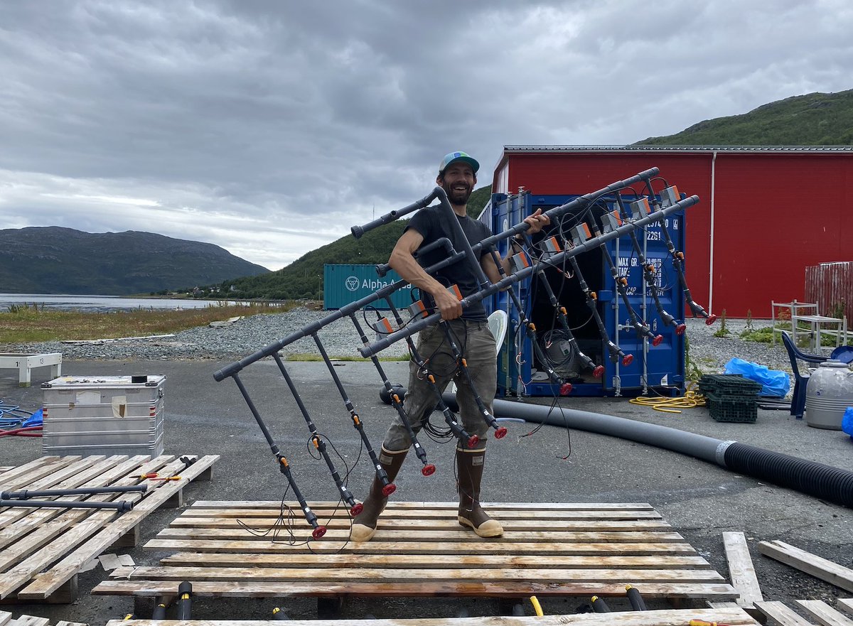 AnLebrun's tweet photo. It's time to pack! After 1 month of experiment, we'll soon return to France, suitcases full of data and memories! Last article on https://t.co/R4aO9yjA3l. Stay tuned for new adventures in the arctic coming in September! @FACEITArctic @LovLabo @ChocTeamLov #EUPolarCluster #Arctic https://t.co/w32zOeyCzu