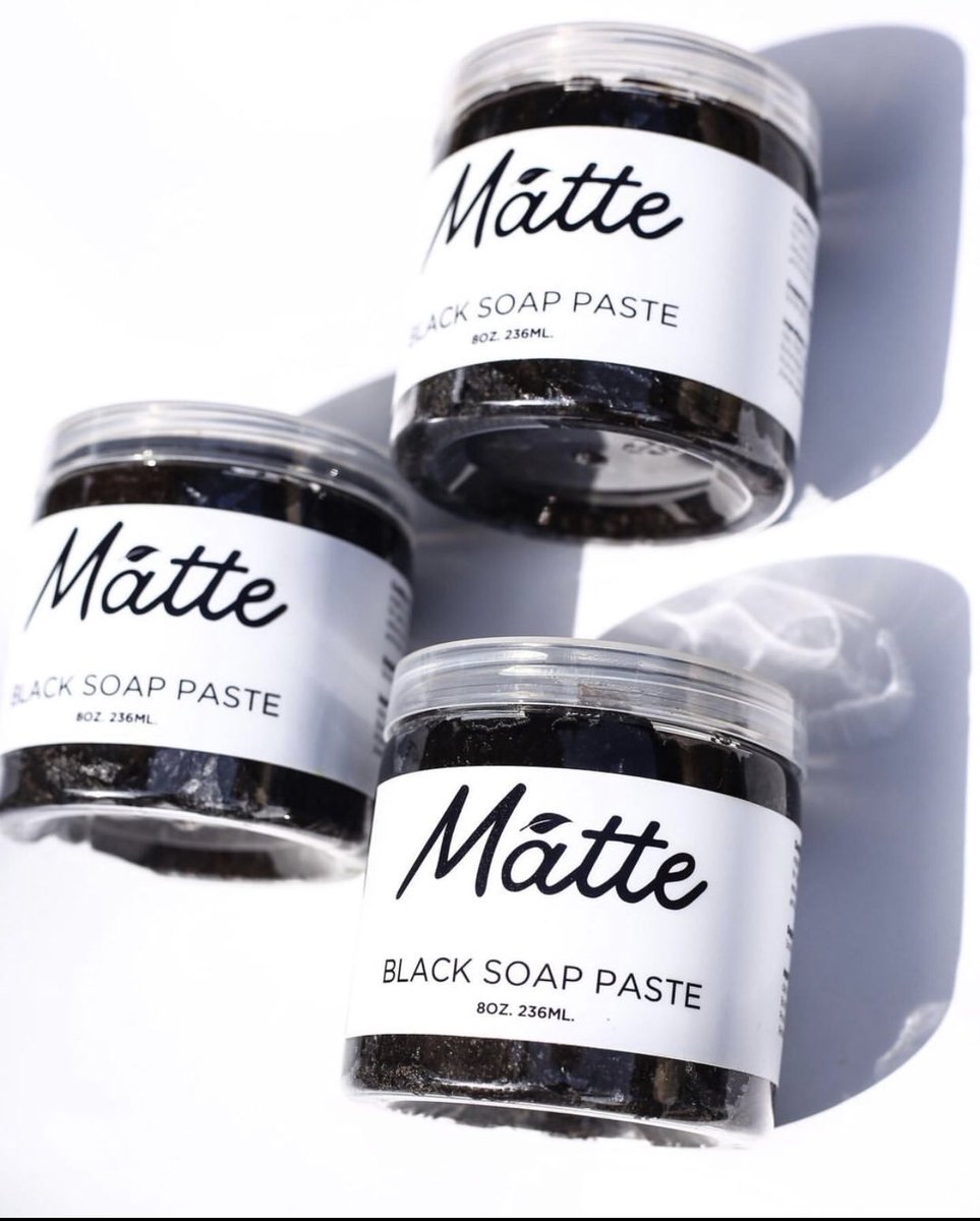 MatteSkincare's tweet photo. The Black Soap Paste is a powerhouse multitasker with no rules. Use it whenever and however you want! Really— it’s up to you! ✨

PRICE : NGN4000 

#MatteSkincare #IngredientsDriven https://t.co/R6jfTz1JCP