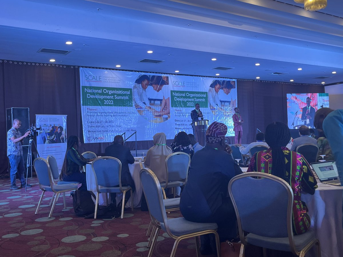 SaretaThomas's tweet photo. Very excited to be part of the National Organisational Development Summit in Abuja, hosted by SCALE https://t.co/RDdVw4odCW