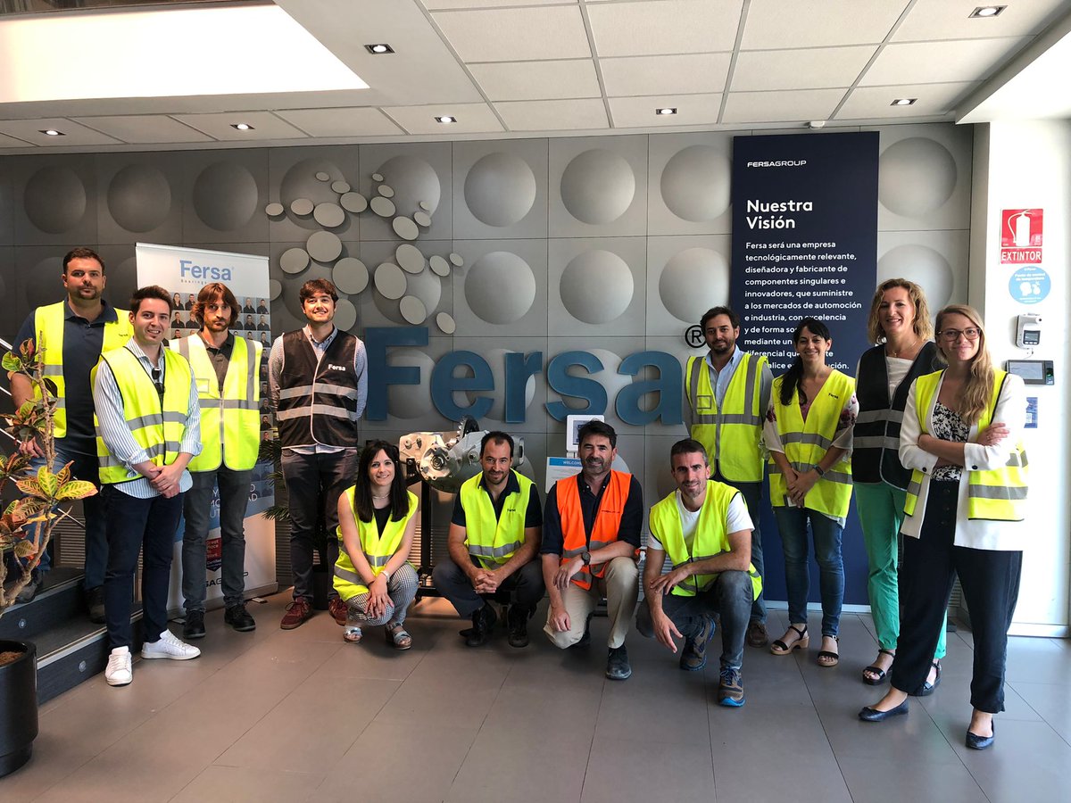 Grupo Init (@grupo_init) on Twitter photo Visita de los proyectos finalistas del reto de <a href="/FersaBearingsES/">Fersa Bearings ES</a> a sus instalaciones. Una jornada super enriquecedora en #HorizonteFactoría donde se compartió conocimiento para resolver un reto con un componente de innovación muy potente y en el que se trabajará de manera conjunta Visita de los proyectos finalistas del reto de <a href="/FersaBearingsES/">Fersa Bearings ES</a> a sus instalaciones. Una jornada super enriquecedora en #HorizonteFactoría donde se compartió conocimiento para resolver un reto con un componente de innovación muy potente y en el que se trabajará de manera conjunta
