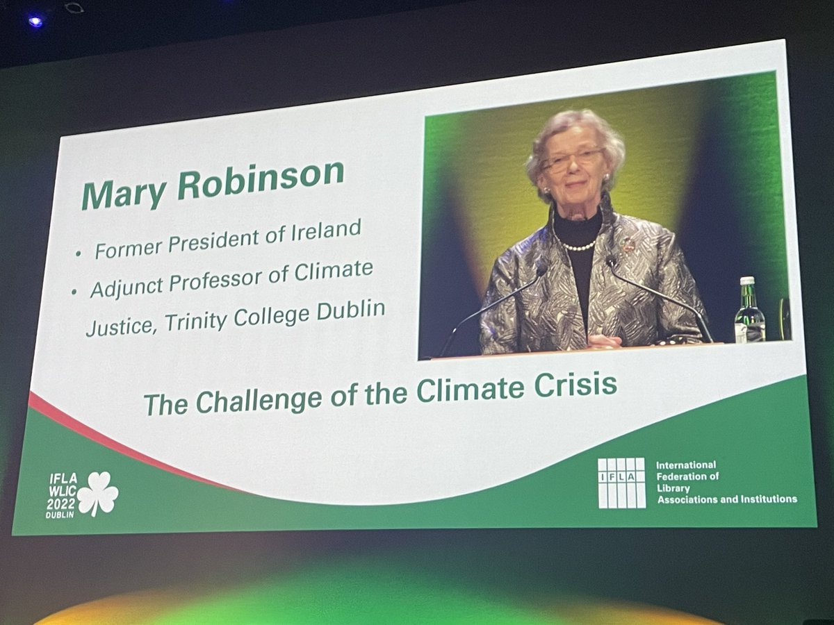 Wonderful keynote speaker #wlic2022