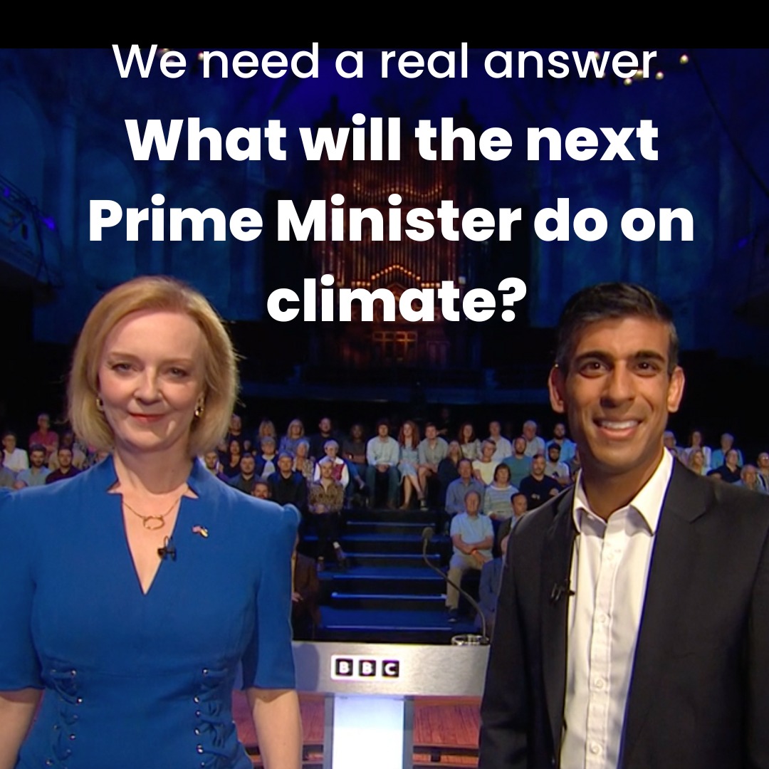 _wearepossible's tweet image. 🚨NEW! We're one of over 30 organisations complaining to the BBC about the terrible question on climate in the #BBCOurNextPM debate.

They asked what people at home can do to tackle climate change. 

We need to know what the next Prime Minister will do. bit.ly/3OI7Dax