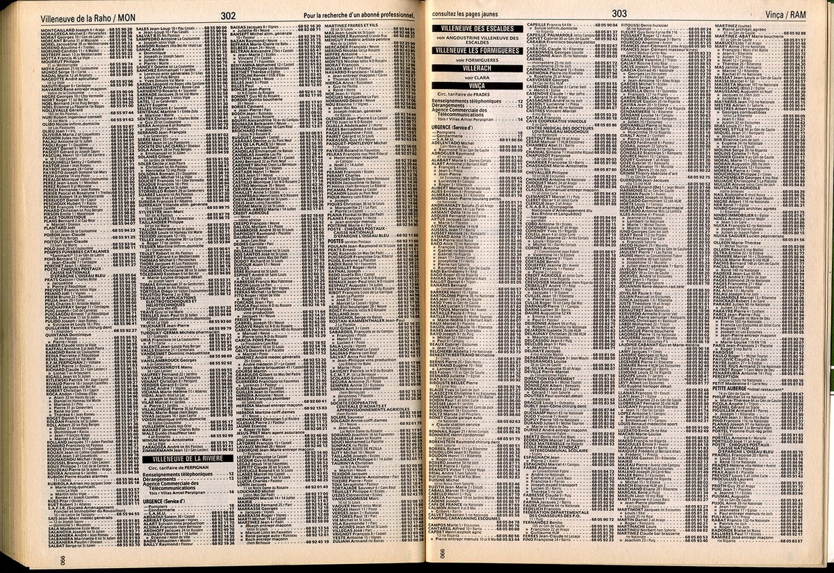 🏓 PINGPONG#3

📖📞 Galfra, un caractère pour annuaires téléphoniques

Rappelez-vous du précieux annuaire, Saint Graal des répertoires, véritable ouvrage de « service public » d’après le typographe Ladislas Mandel.