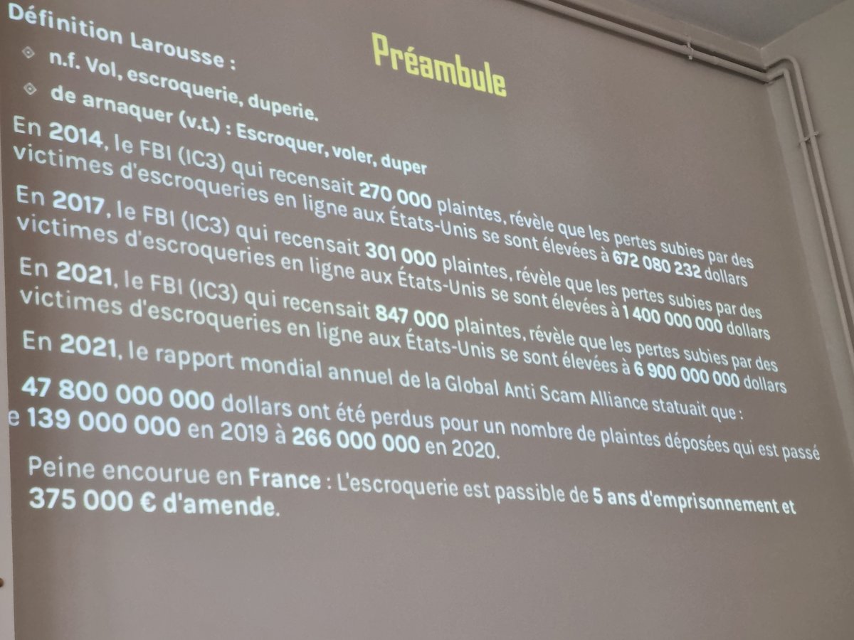 𝗝𝗼𝘂𝗿𝗻𝗲́𝗲 𝗱𝗲𝘀 𝗔𝗿𝗻𝗮𝗾𝘂𝗲𝘀 𝗱𝗮𝗻𝘀 𝗹𝗲𝘀 𝗻𝗼𝘂𝘃𝗲𝗮𝘂𝘅 𝗹𝗼𝗰𝗮𝘂𝘅 𝗱𝘂 𝗚𝗘𝗠 𝗧𝗦𝗔
Force est de constater les diverses duperies dont sont victimes les adultes du SAMSAH et du GEM, les professionnels ont décidé de déclarer la Journée des Arnaques. ❌