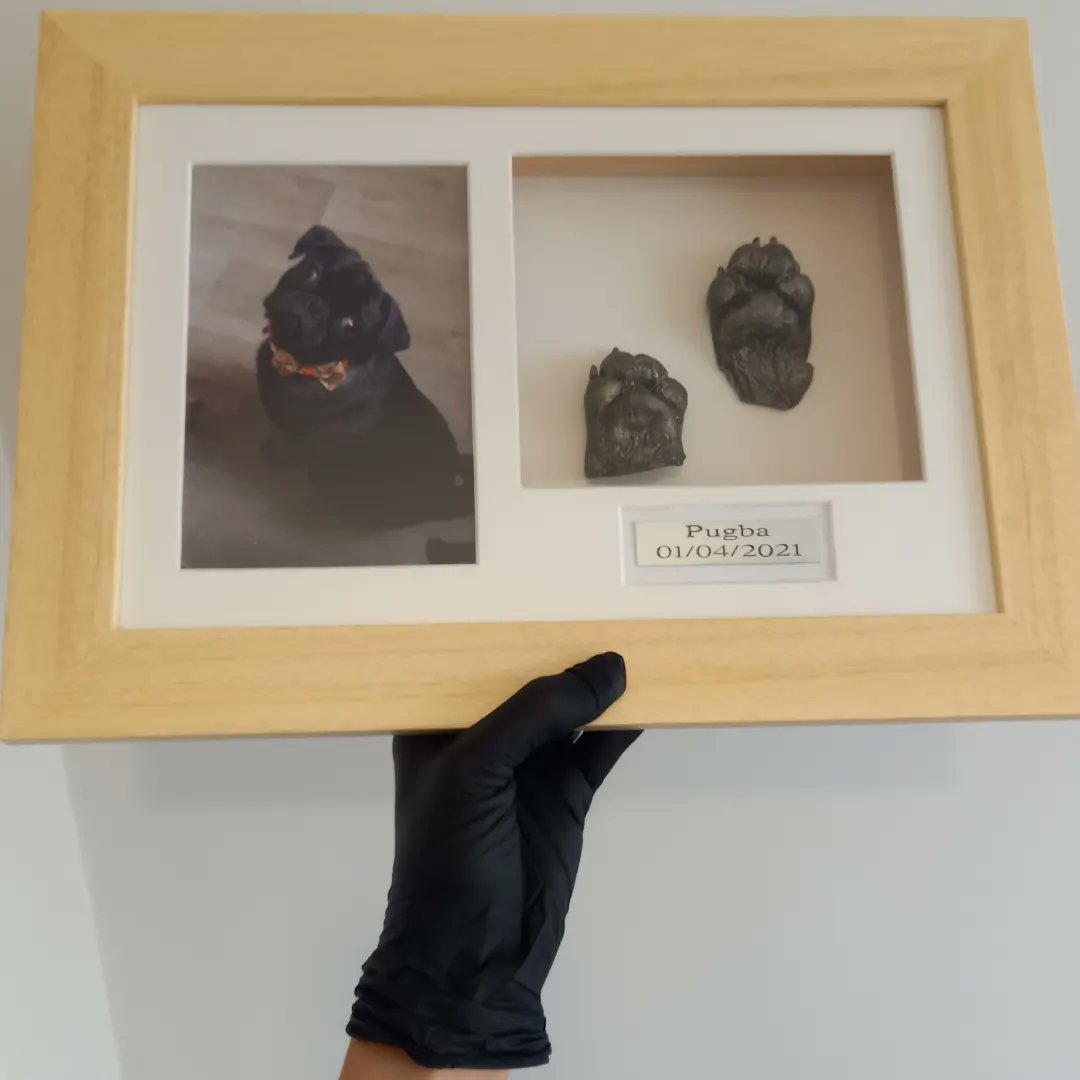 #dogs  contact us to get your pet dog paw casts done 
email infinitylifecastingireland@gmail.com for quotes and options ❤