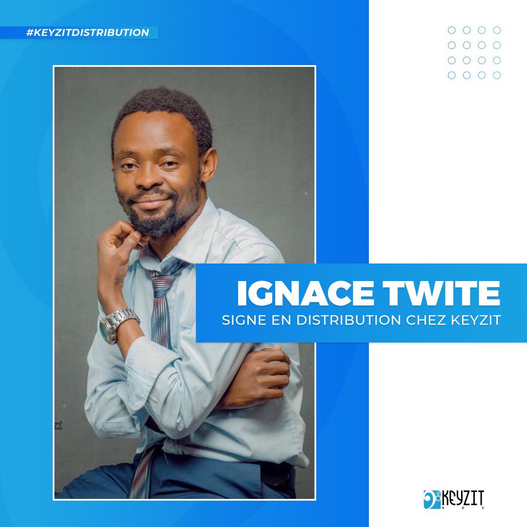 keyzitrdc's tweet image. Nous souhaitons la bienvenue à l’artiste IGNACE TWITE qui signe en distribution chez KEYZIT !

#KeyzitDistribution #KeyzitRDC #KeyzitAfrica #Keyzit #KeyzitLaMajorAfricaine
