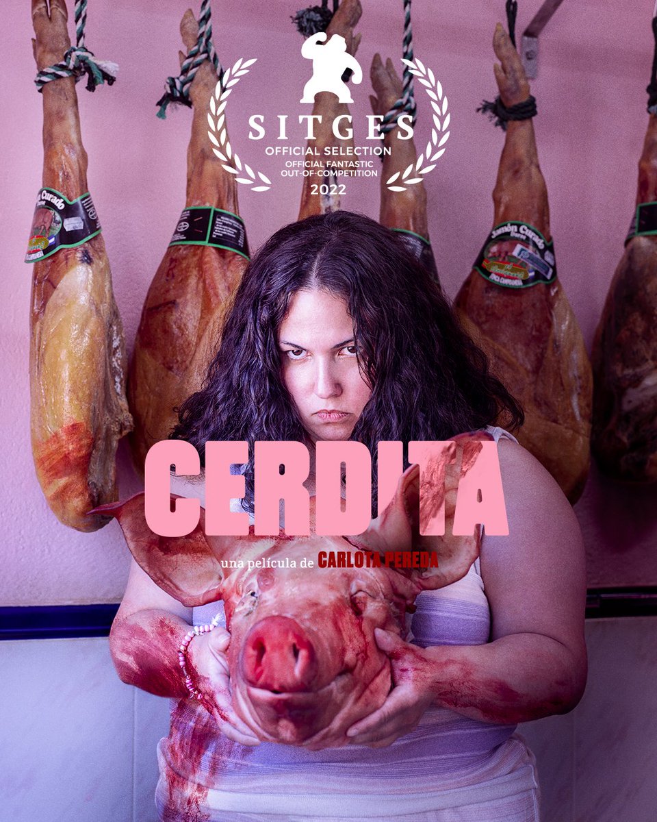 Filmax (@filmax) on Twitter photo 🐽 Tras su estreno mundial en el <a href="/sundancefest/">Sundance Film Festival</a> y después de presentarse en <a href="/sansebastianfes/">Donostia Zinemaldia - Festival de San Sebastián</a>, #CerditaLaPelícula 🐷 viajará a #Sitges2022. La ópera prima de @Carlota_Pereda participará en la Sección Oficial Fantastic (Fuera de competición). 🍿 ¡14 de octubre en cines! 🐽 Tras su estreno mundial en el <a href="/sundancefest/">Sundance Film Festival</a> y después de presentarse en <a href="/sansebastianfes/">Donostia Zinemaldia - Festival de San Sebastián</a>, #CerditaLaPelícula 🐷 viajará a #Sitges2022. La ópera prima de @Carlota_Pereda participará en la Sección Oficial Fantastic (Fuera de competición). 🍿 ¡14 de octubre en cines!