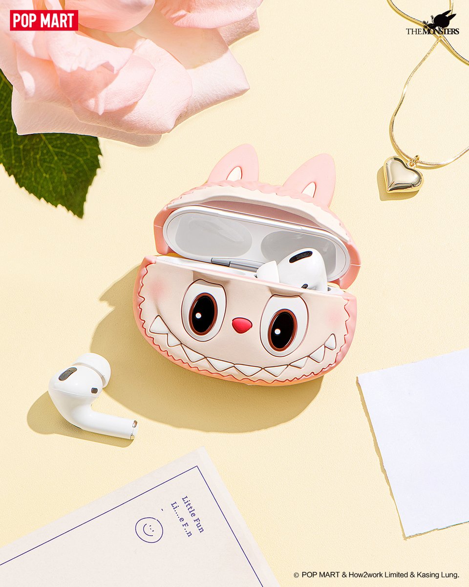 🆕🌸🆕LABUBU AirPods Proケース ピンク🆕💕🆕 小さなモンスターLabubu