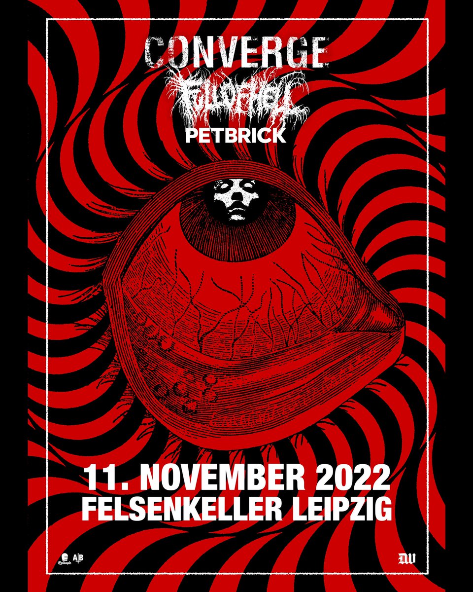 Hosting <a href="/Convergecult/">Converge</a> and <a href="/fulllofhell/">Full of Hell</a> this November. This Is going to be mental!