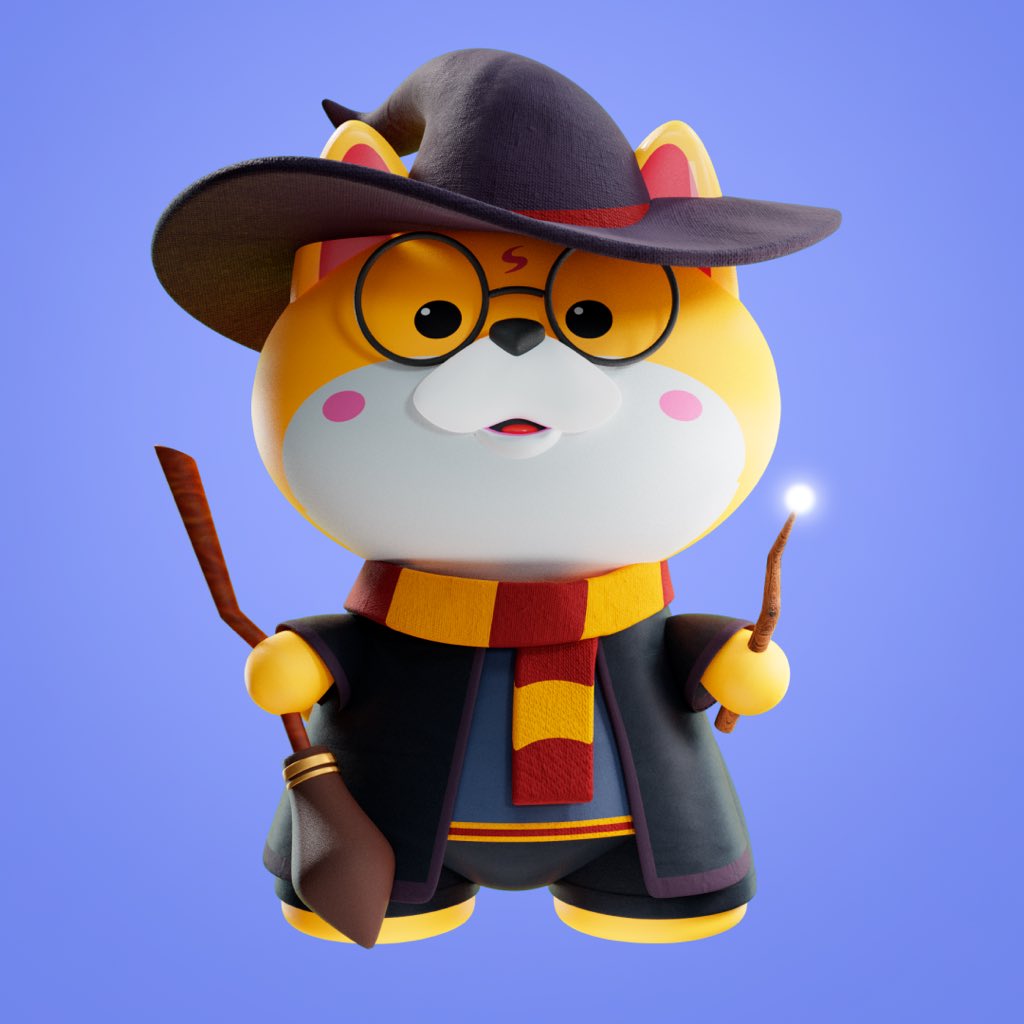 Harry Shiba is a unique character. The Faculty of Spell graduate. Exists only in one sample.

#NFTs #Solana #Solananft #NFTCommunity #MetaverseNFT #NFTGame #NFTCollection
