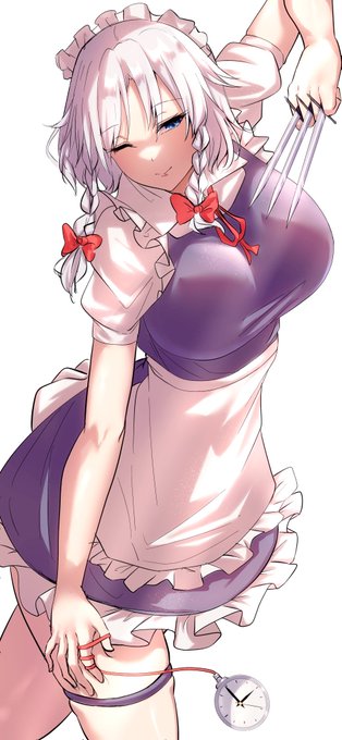 落書き咲夜さん
意外と描いたことなかったかも 