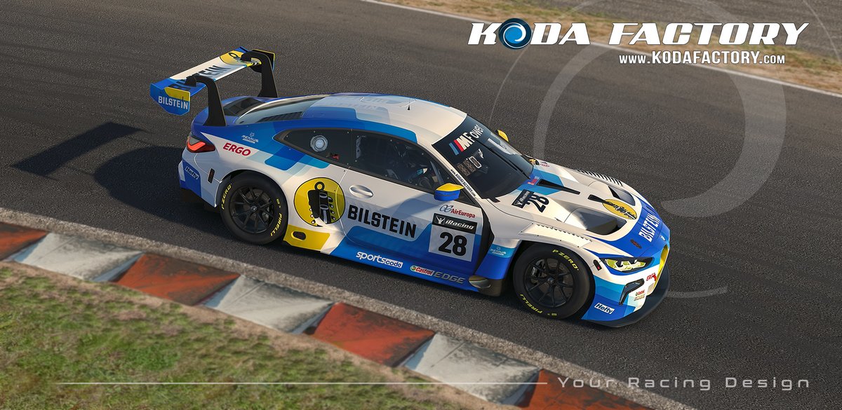 One of the 100+ currently available skins on Patreon:  patreon.com/kodafactory  #iRacing #rFactor2 #ACC #kodafactory #kodasimracingdesign