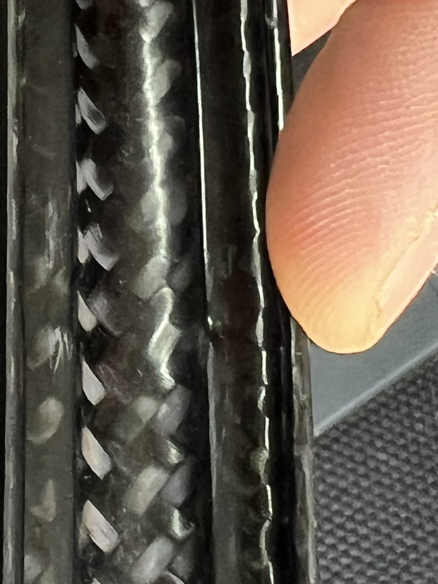 TonyBra80581024's tweet photo. @Mavic @sigmasports checking the rear Cosmic SLR 45 (2.5 weeks old use) before they are returned for inspection (issues on previous posts, I broke the front rim using a tyre lever to change a tyre). Appears to be a stress crack on rear &amp; dents inside rim???? https://t.co/iJPcUYkzWy