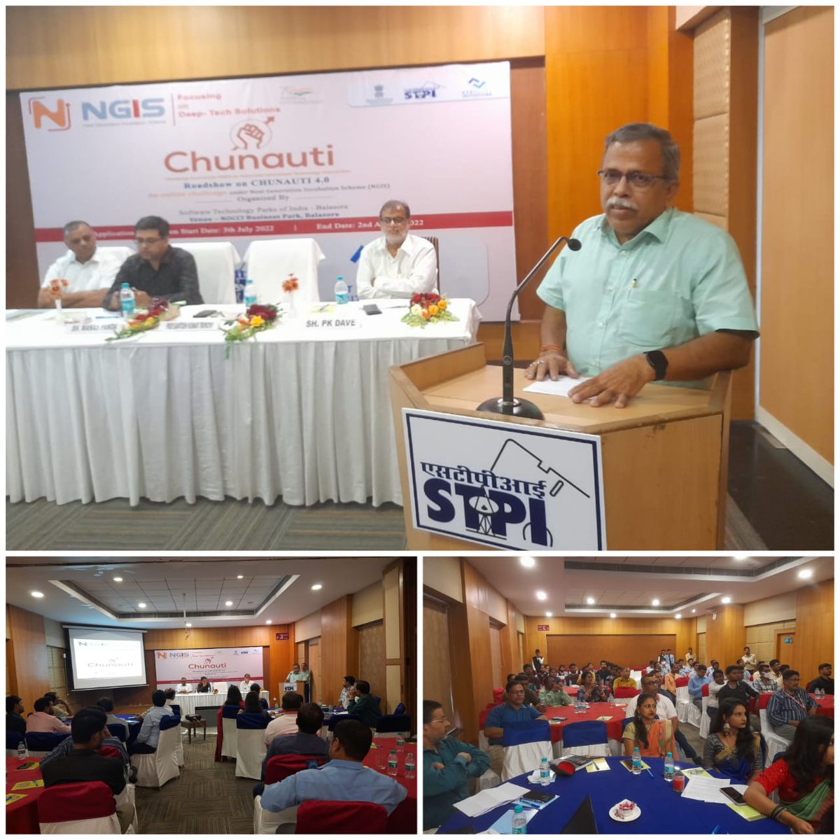 Lauding the initiatives of @Stpiindia,Vice Chancellor, FM University, Balasore stated that the collaborative ecosystem & offerings of #NGIS #CHUNAUTI will be a breeding ground for Entrepreneurship in the region @arvindtw @DeveshTyagii @manas_r_panda @stpinext @stpibbsr @GoI_MeitY