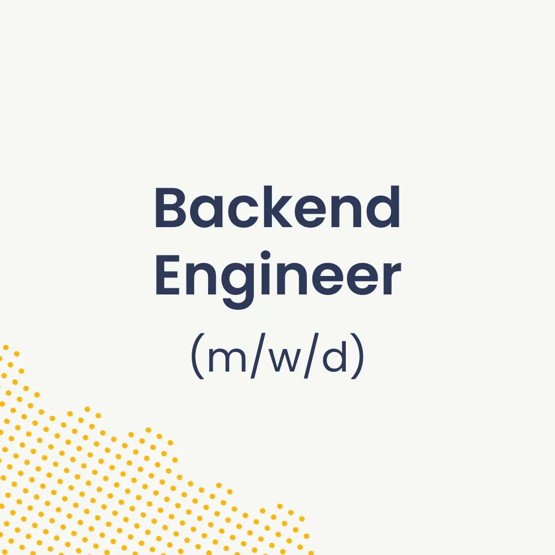 Wir haben noch viel Platz für die verschiedensten Talente 💙
Komm ins Team, wenn du Bock auf eine neue Challenge in einem supportive Team hast: buff.ly/3Mxs61X