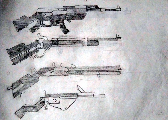 銃火器 のイラスト マンガ コスプレ モデル作品 122 件 Twoucan
