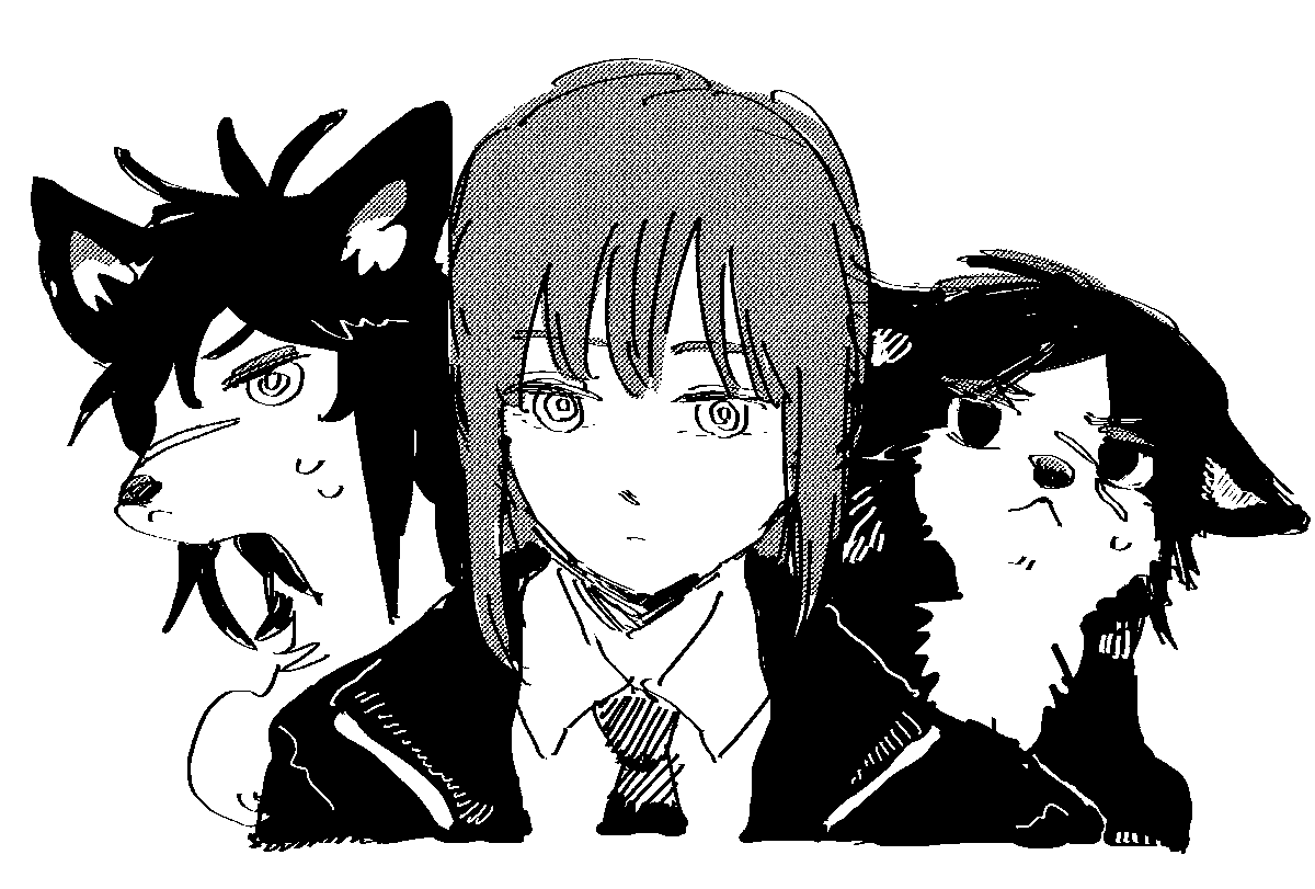 獣化絵です🐕 