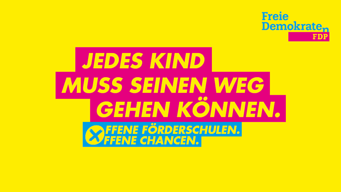 Wir fordern den Erhalt der #Förderschule Lernen – damit jedes Kind seinen Weg gehen kann. Mit einem #Volksbegehren wollen wir verhindern, dass die Politik die Förderschulen gegen den Willen der Eltern abschafft. #TunWirMehrAlsNötig