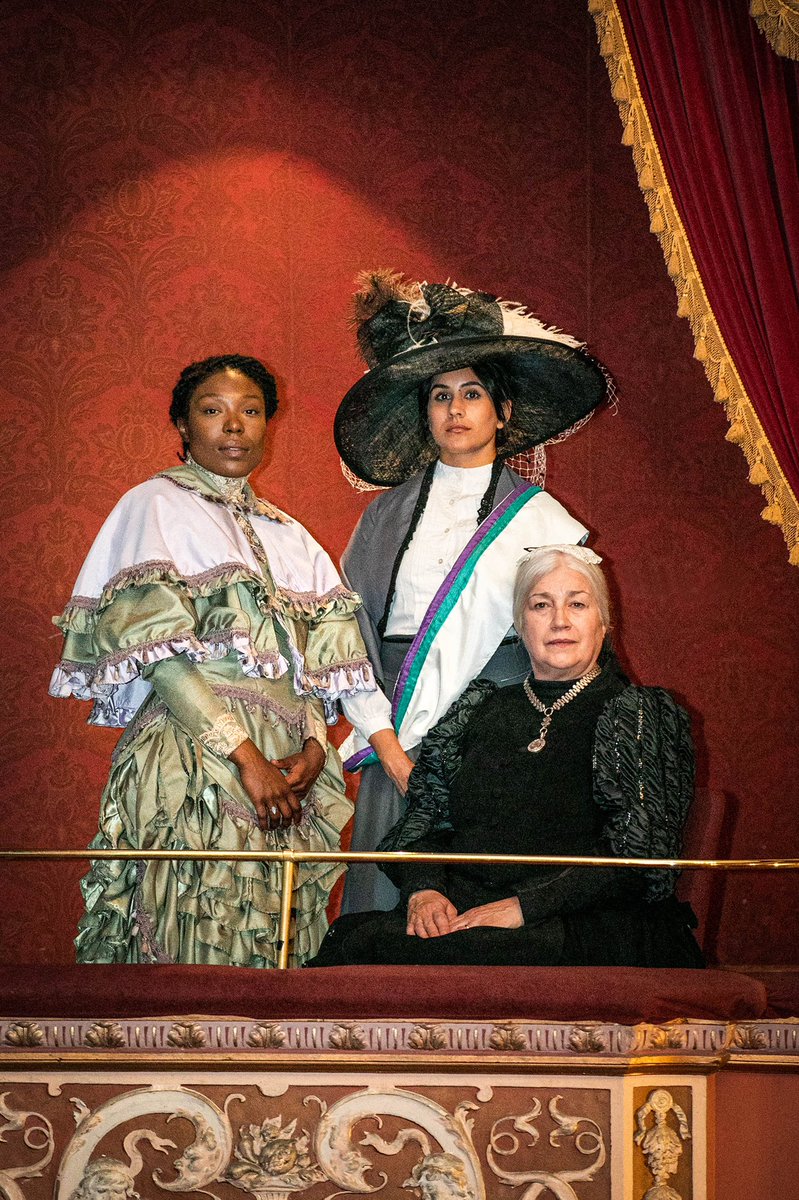 WolvesGrand's tweet photo. Announcing the cast of @blackstorypartnership’s #ShesRoyal here on 1 November!

@HolnessKarina and @AmbikaSharma91 will play #SarahForbesBonetta and #SophiaDuleepSingh telling their hidden story and relationship to #QueenVictoria played by @skye_witney 👑 https://t.co/LLYRJDSA49