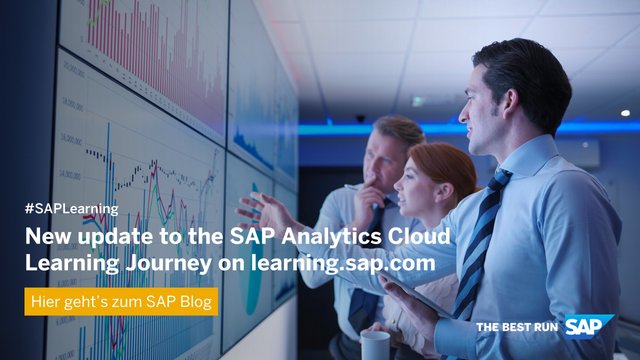 NadiaDedekind's tweet image. New update to the #SAPAnalyticsCloud Learning Journey on learning.sap.com | #SAPBlogs bit.ly/3RXGpQa