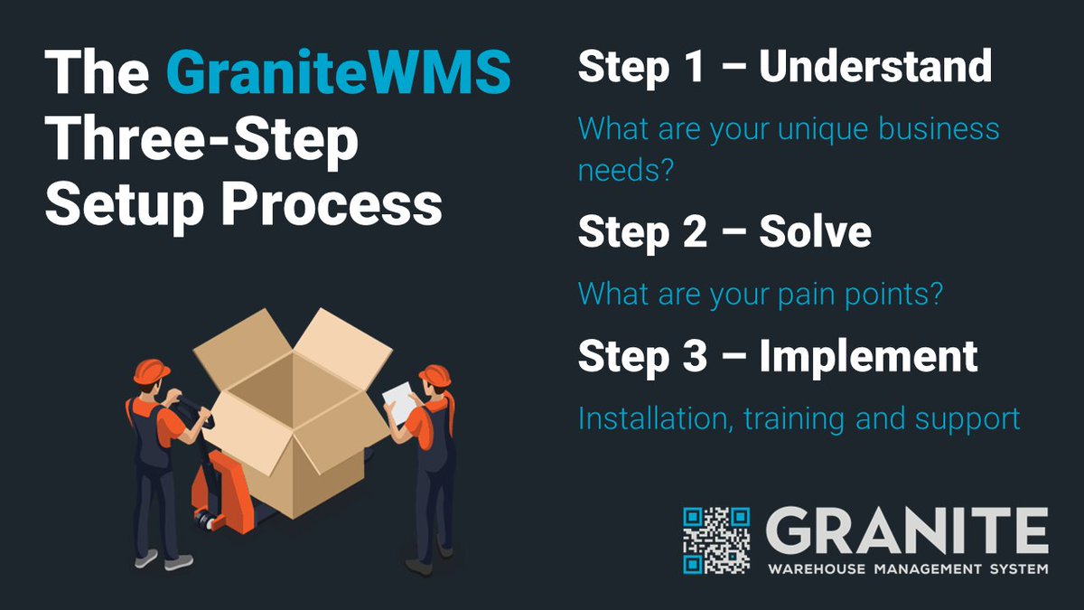 Granitewms's tweet photo. The Granite Warehouse Management System is an end-to-end barcode-based warehouse management software solution, enabling full traceability of all items in your warehouse and optimising warehouse processes and performance.

Find out more: https://t.co/Z0NNAfnxGk https://t.co/g6rnBWwinG