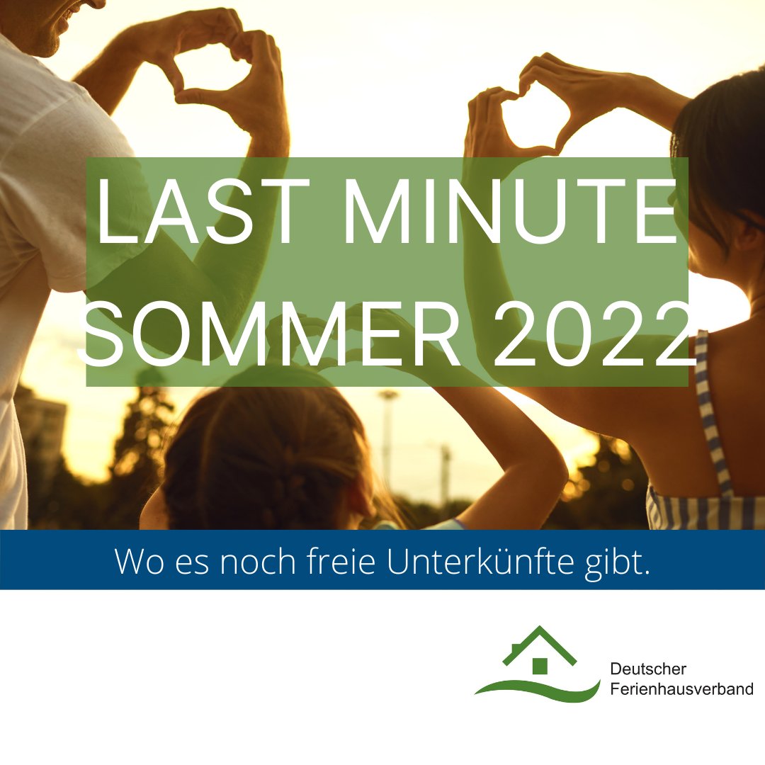 DFV_Ferienhaus's tweet photo. Wo gibt es noch freie Ferienhäuser und -wohnungen für die Sommerferien. Wir haben nachgefragt: https://t.co/RIvj4qeQYZ https://t.co/KnFxCluIK1