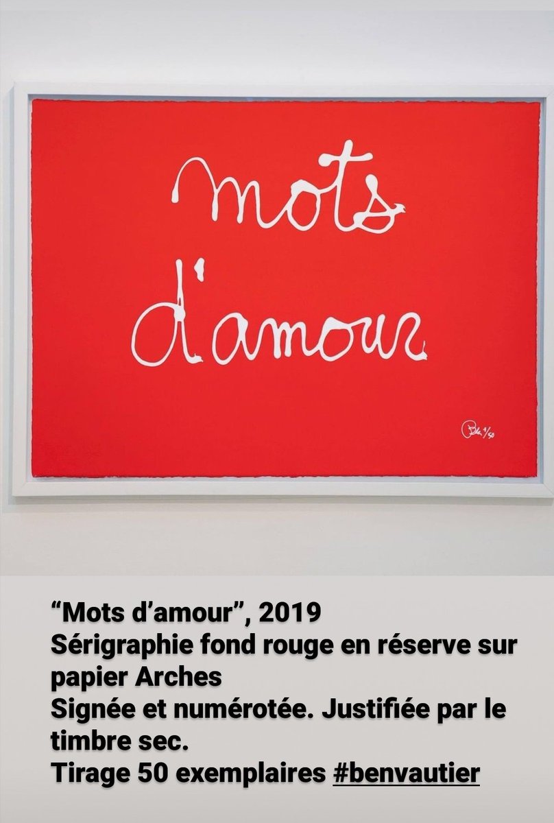 Fadhlaoui2's tweet image. #RedInArt #BenVautier