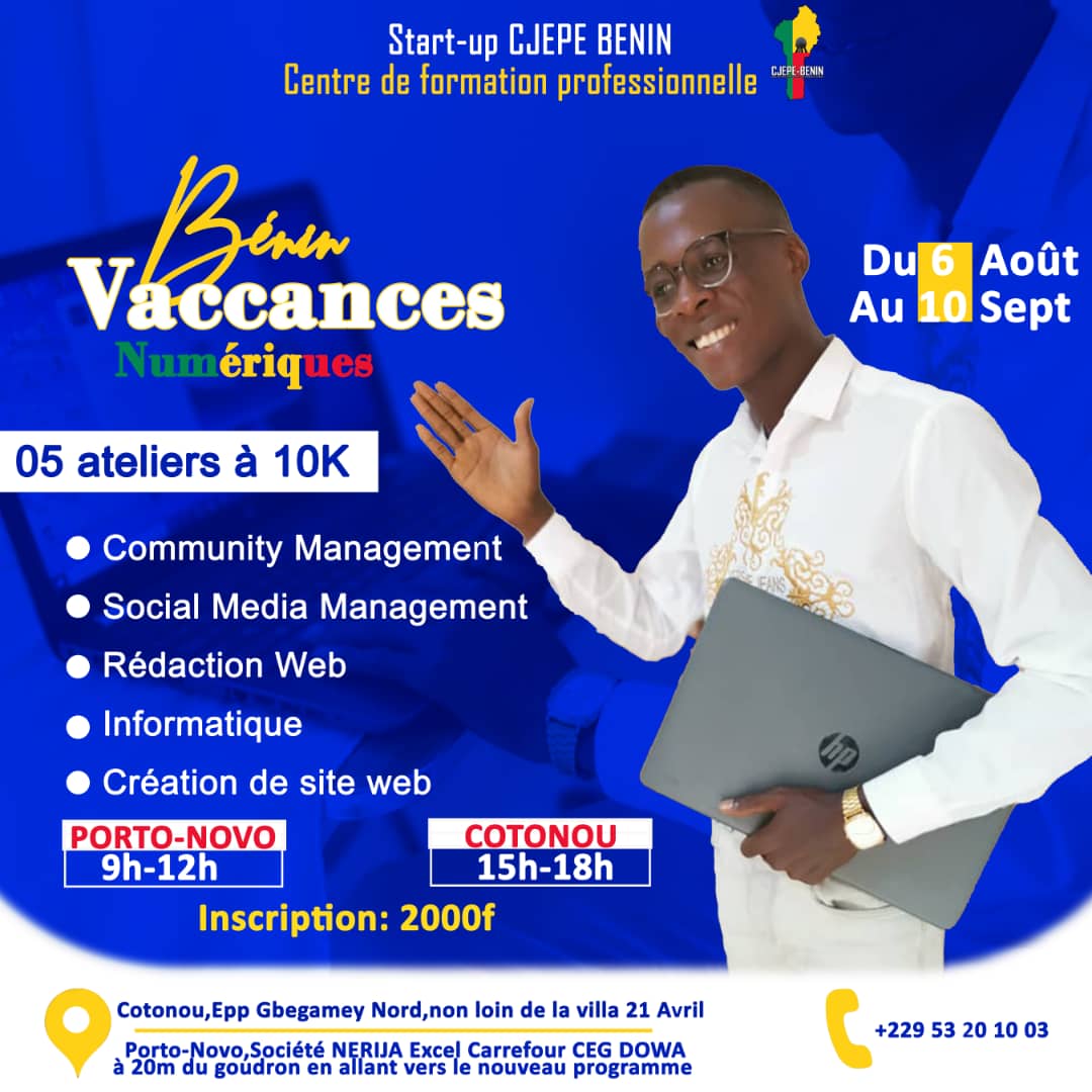 SAROUKOUMahmou1's tweet photo. https://t.co/51DChsaIE9
@AurelieASZ @adnbenin @numeriquebenin https://t.co/tUcQKysF7J