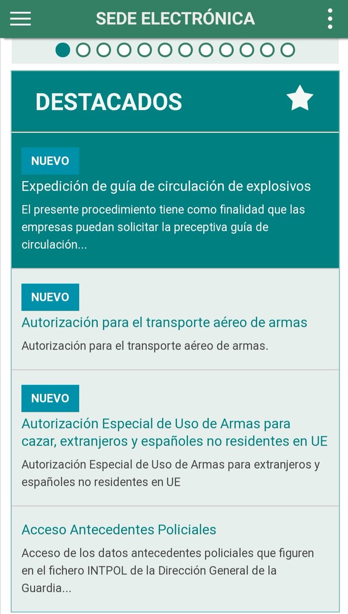 Jaes_GC's tweet photo. En el portal sede electrónica de la @guardiacivil/Armas y Explosivos se han habilitado nuevos trámites: Expedición de guía circulación de explosivos,Autorización para el transporte aéreo de armas,autorizacion de uso de armas para cazar extranjeros y españoles no residentes en UE. https://t.co/KNb6PB0Nnj
