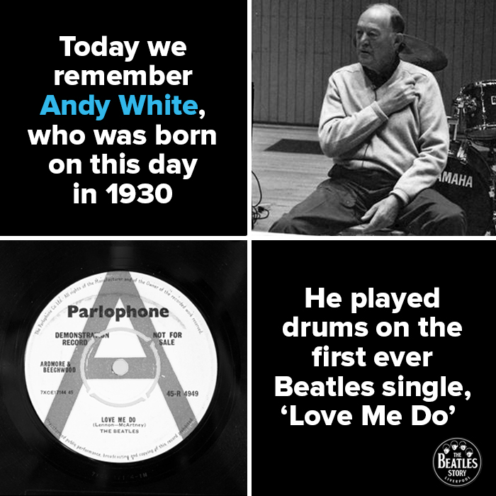 Happy birthday, Andy White  