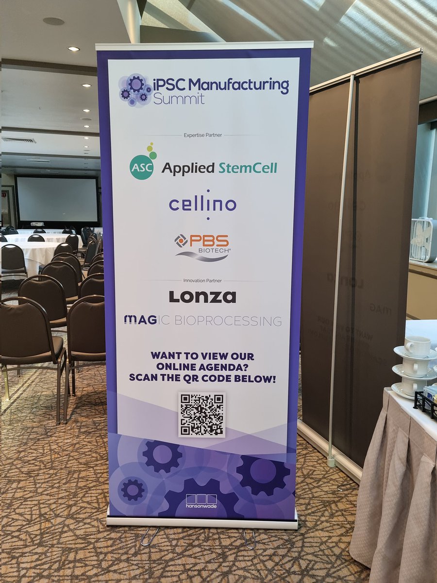 GAiT is happy to chair this morning's session entitled "Equipping iPSC Expansion Practices to Cater for Scale-Up &amp; Commercialization" at the iPSC Manufacturing Summit ipsc-manufacturing-summit.com