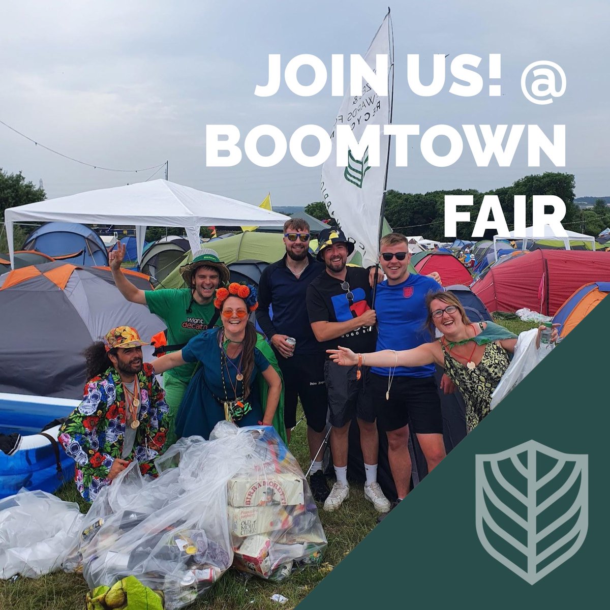 Missed out on a ticket to this year's #Boomtownfair Could you be up for joining us!?! 🤔 ecowarriorz.org.uk 🤩
