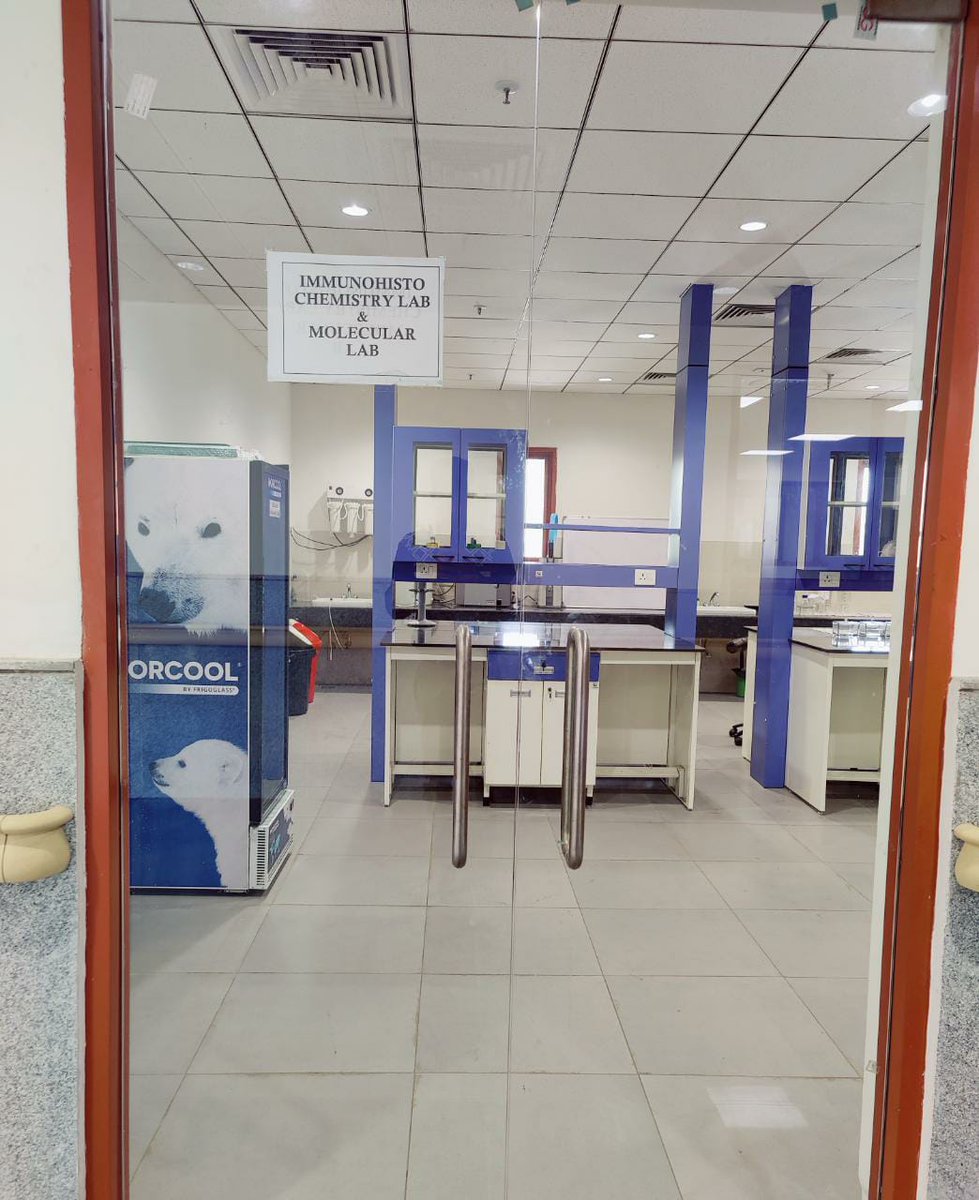 DhrHtain's tweet photo. DHR-ICMR Advanced Molecular Oncology Diagnostic Services (DIAMOnDS) Centre setup at Kalyan Singh Super Speciality Cancer Institute, Lucknow by DHR, to provide free of cost advanced diagnostic services for lung and breast cancer patients @MoHFW_INDIA @ICMR @KSSSCI https://t.co/Qb8ddj1LWd