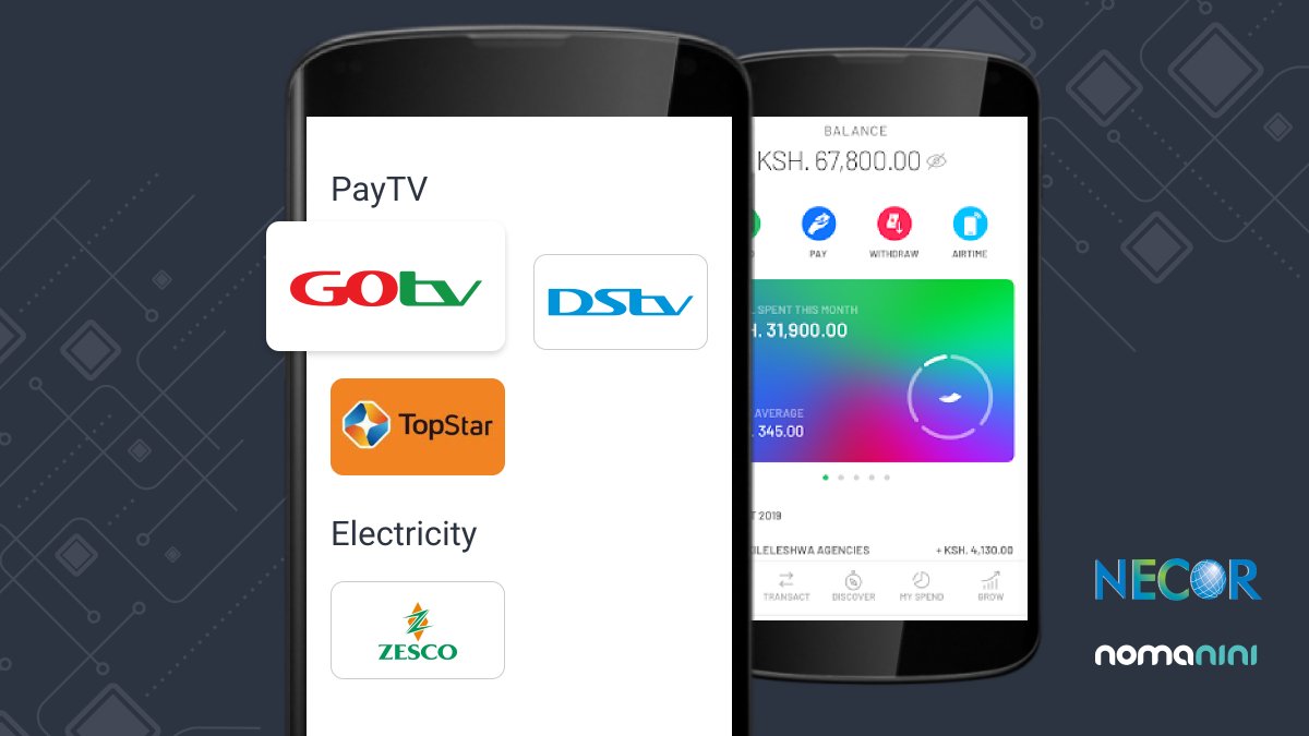 Through our integration with Necor, #retailers are able to support customers to make TV payments and top-up their airtime on the spot. 

This is just another way we're working to empower retailers through #digital solutions⚡️