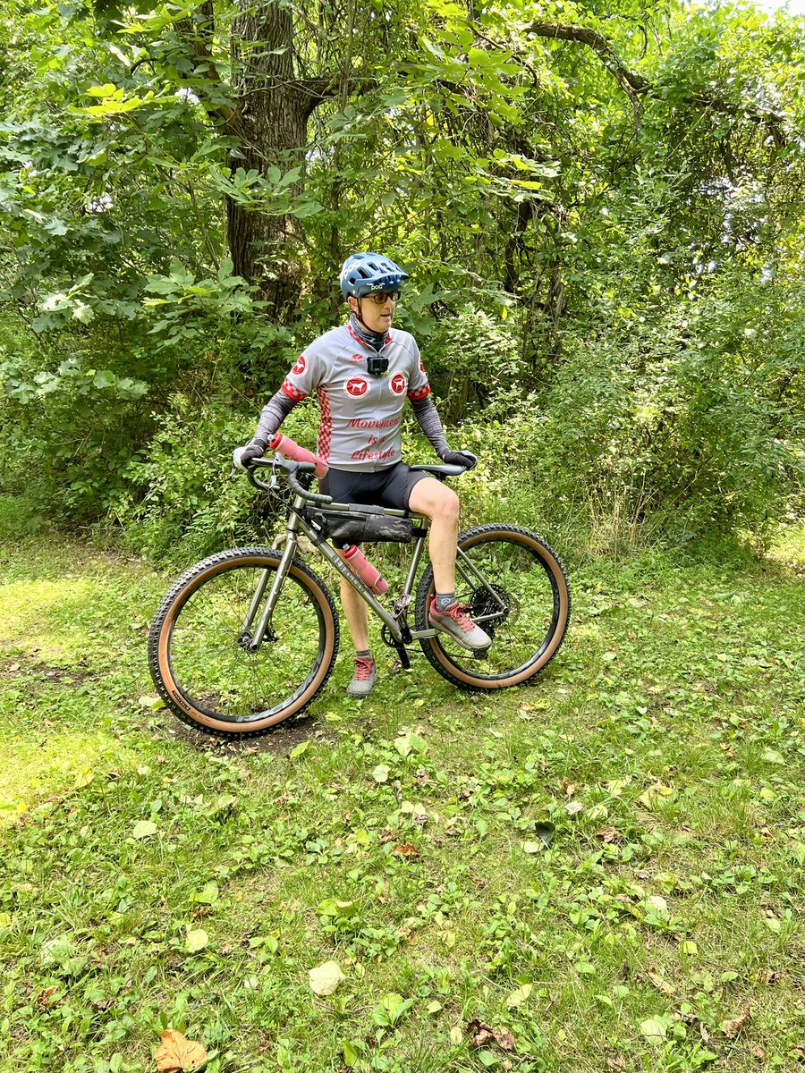 FitLabDeepCreek's tweet photo. #WellnessWednesday #FitTip from #FitLabPGH #podcast (link below): Post #COVID19 return to #MOVEMENT tips. #StartSlowly &amp; #ListenToYourBody - @reutebh is happy to #getoutside on his #BearclawBicycleCo #bike but knows not to do too much too soon!

#bikepgh 

https://t.co/2oeLJdZGa1 https://t.co/BEwjglUFv7