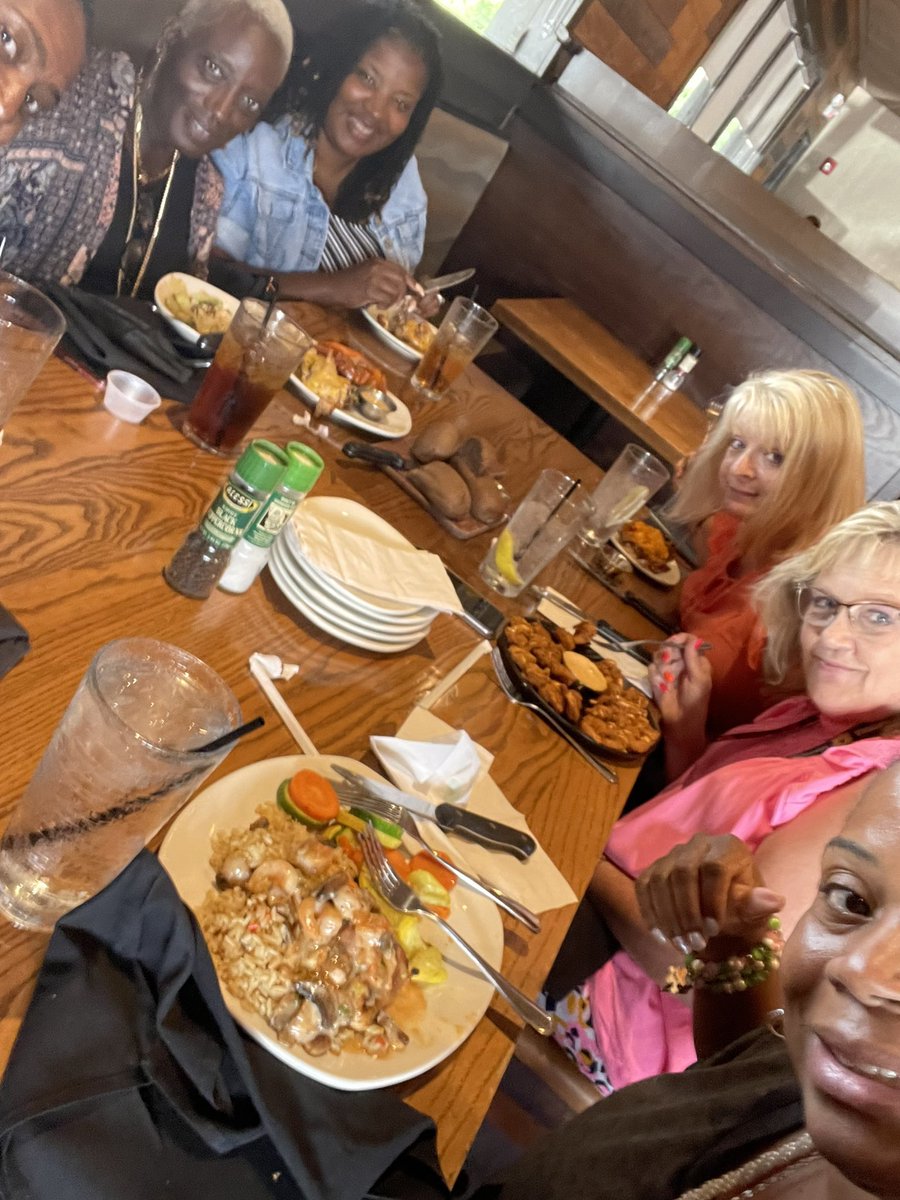 A meal with the Lunch Bunch! <a href="/dl_sims/">D.L. Sims Elementary</a> <a href="/DebbieD10685791/">Debbie Davenport</a> <a href="/gcdAU/">Gigi Douglas</a> <a href="/SES_ESOL/">Kelli Dozier</a> <a href="/Miss_Goodman19/">Kateria Goodman</a> <a href="/BeckettShavon/">Shavon Beckett</a> Preplanning continues!