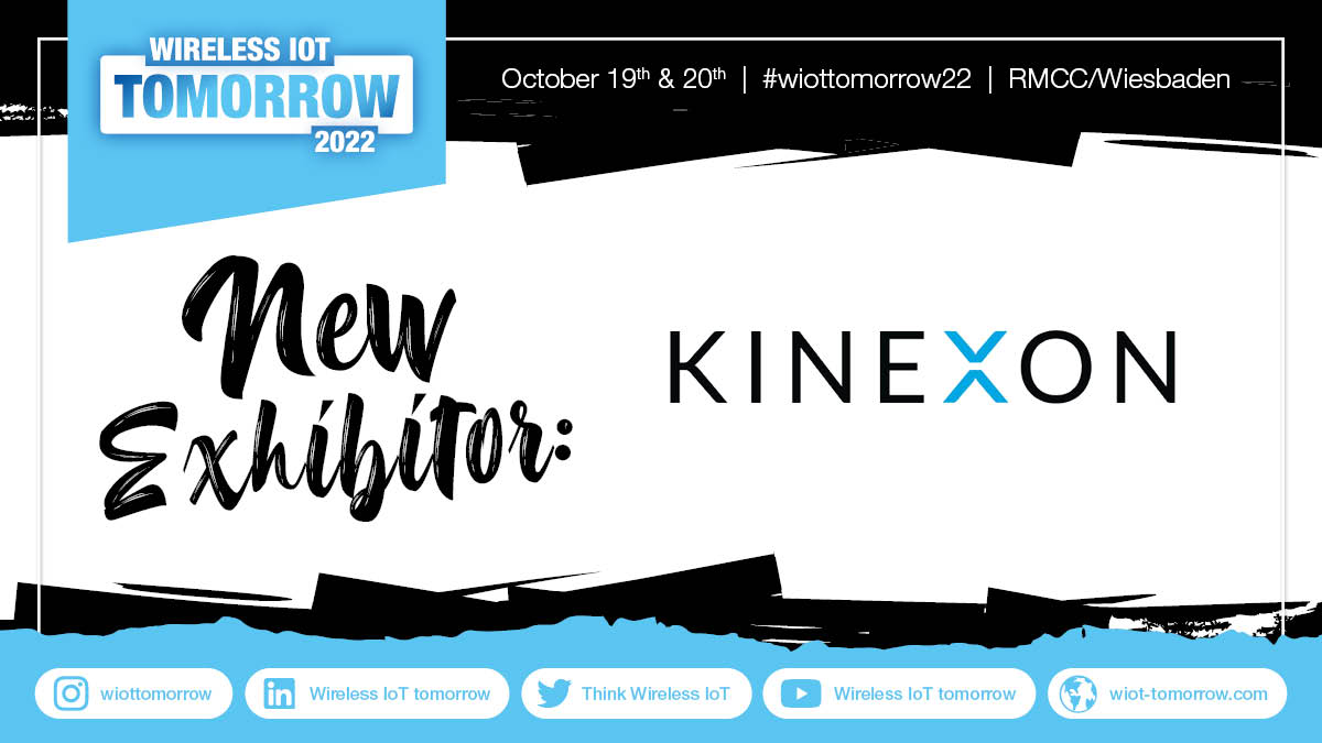 Discover the power of connected and automated operations from the experts at @kinexon !

KINEXON will be at booth #71 at #wiottomorrow22 and is part of the <a href="/Wirepas/">Wirepas</a> joined booth!

Check out the profile of Kinexon on the event website!
🎯 wiot-tomorrow.com/exhibitors/kin…