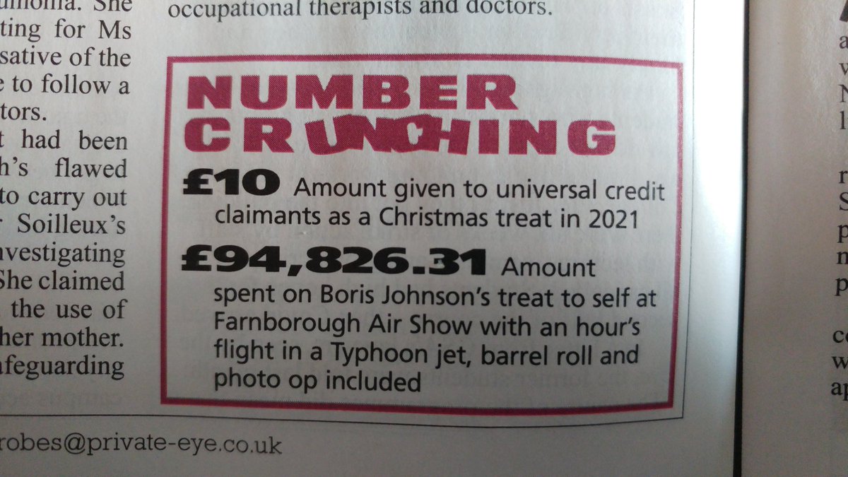 From today's Private Eye.