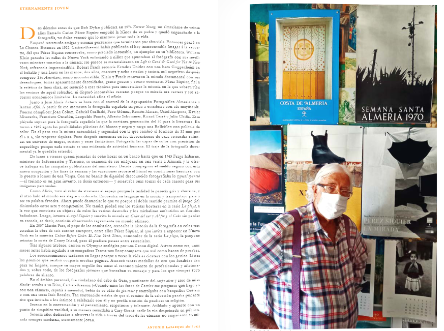 ‼️Hemos recibido por parte de la Diputación Provincial de Almería la revista #Desencuadre número 3 del año 2022 en formato físico para nuestr@s usari@s.

📷📸Este número va dedicado a la memoria del fotógrafo #CarlosPérezSiquier.

<a href="/ManuelJAlcalde/">Manuel Jesús</a>
@culturaviator
@viatoraldia