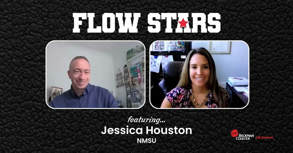 Discover how @jessica_houston @NMSU developed her own niche as a new PI while juggling a busy home life. You'll also hear about her time living in Japan as a Fulbright scholar, the microbrewery scene in New Mexico, and more! Tune in to #FlowStars here → buff.ly/3B5zleu