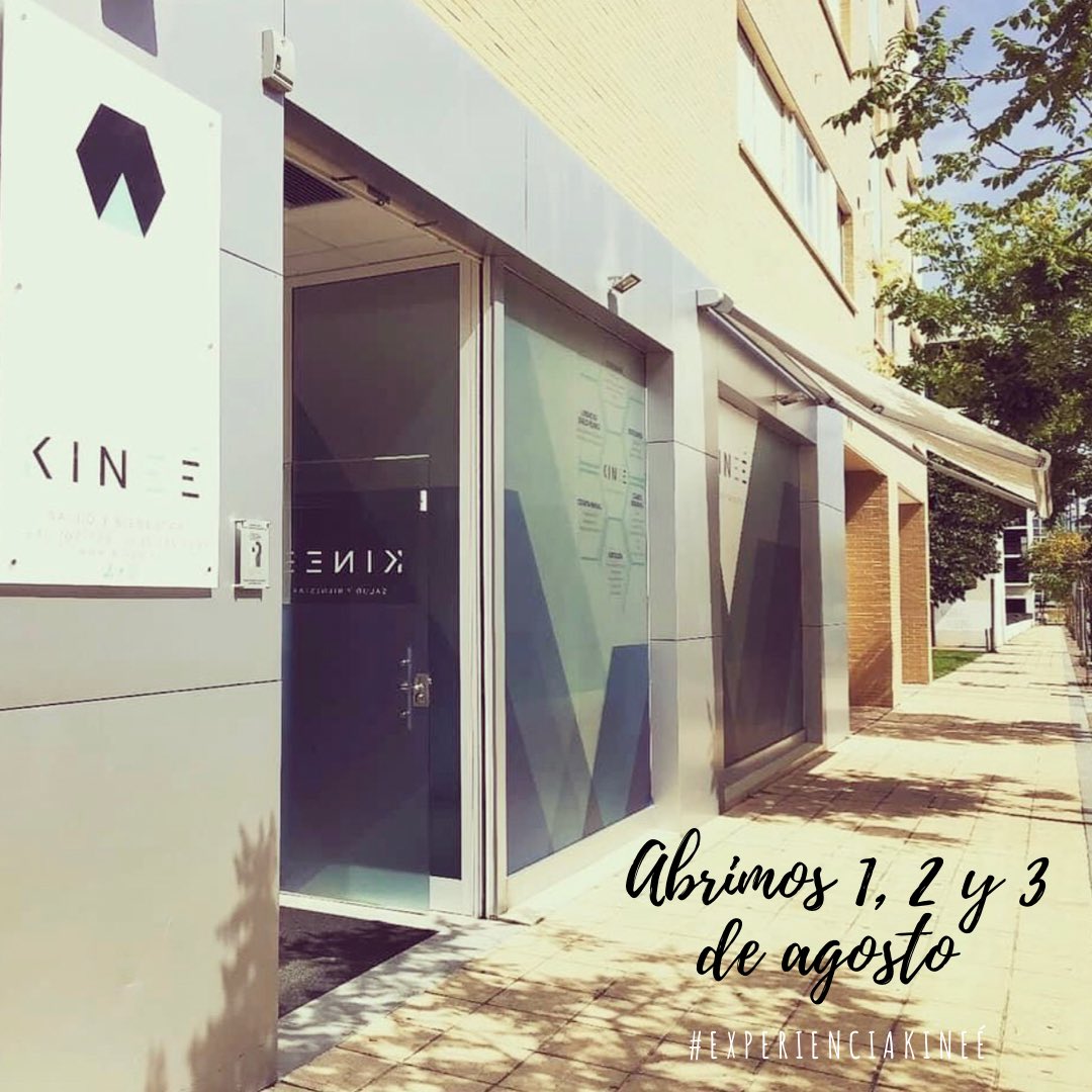 Estamos a puntito de cerrar por vacaciones, pero os recordamos que la próxima semana los días 1, 2 y 3 de agosto permanecemos abiertos, consúltanos ☎️945 107 728 #experienciakineé #vitoria #vitoriagasteiz