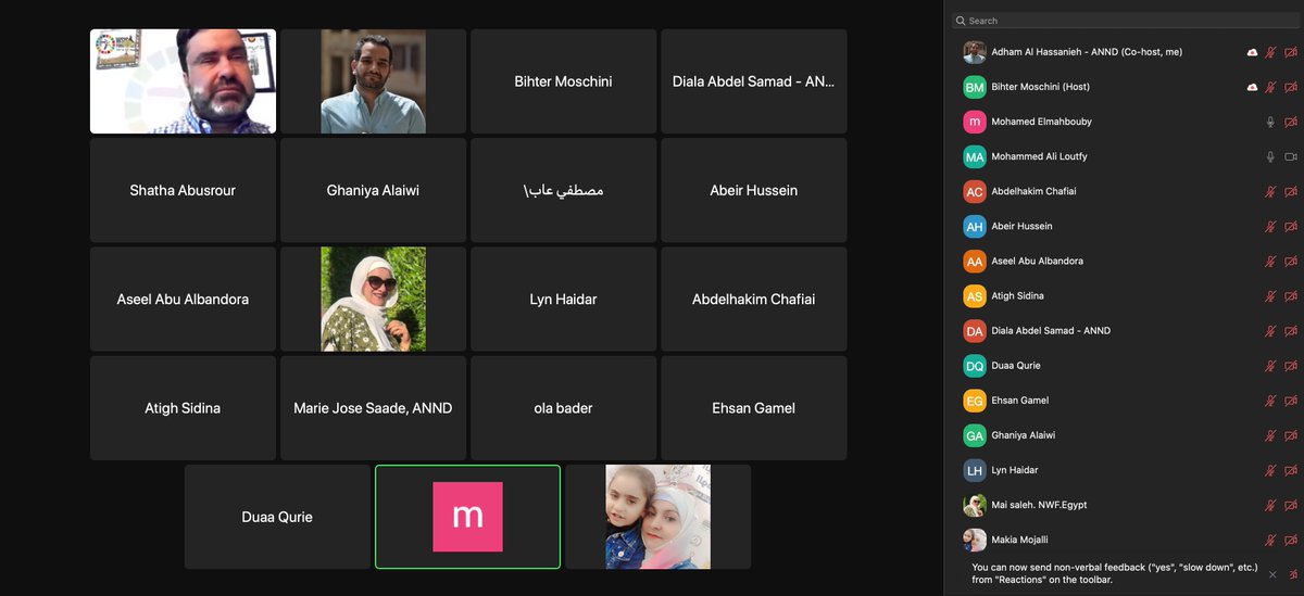 ArabNGONetwork's tweet photo. #يحدث_الآن 

تنظّم شبكة المنظمات العربية غير الحكومية للتنمية بالتعاون مع المنتدى العربي لحقوق الأشخاص ذوي الإعاقة، ورشة عمل تدريبية بعنوان "دمج الإعاقة من خلال سياسات المنظمات الوطنية والإقليمية للتنمية" بمشاركة الدكتور محمد علي لطفي. 
#inclusion #PeopleWithDisabilities #rights https://t.co/EdvfP7IdrZ