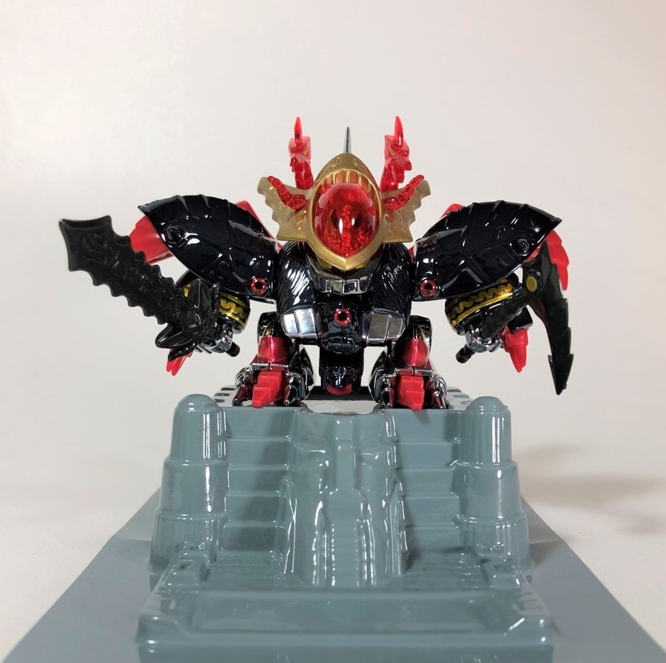 地獄大帝 黒龍角 パロ伝 プラモデル 当時物 魔神英雄伝ワタル