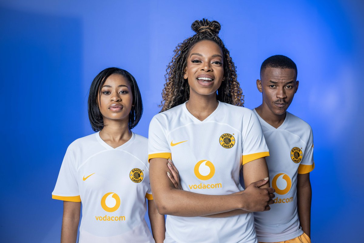 The new Kaizer Chiefs Nike Away Jersey #Amakhosi4Life #KCFreshRevival