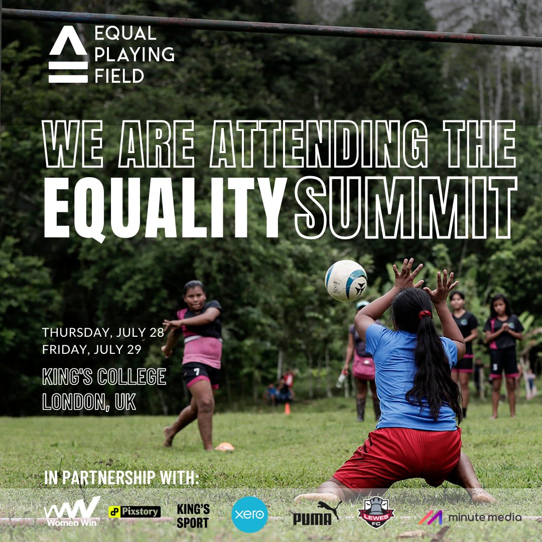 ⚽️We are so excited to be attending the #EqualitySummit once again and have the opportunity to convene with the thought-leaders and key players in the sport and football world to share challenges, successes and solutions #CloseTheGap 

More info: equalplayingfield.com/blog/2022/7/16…