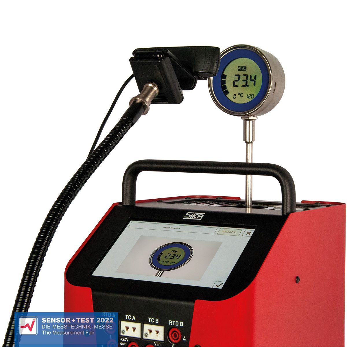 MesswebD's tweet photo. SENSOR+TEST 2022: The latest features of #SIKA temperature #calibrators: #Camera, WebApp and Easy Mode. Read more: https://t.co/SAzSdL5HDG
#sensortest @sensorplustest https://t.co/JhvsnxnRaU
