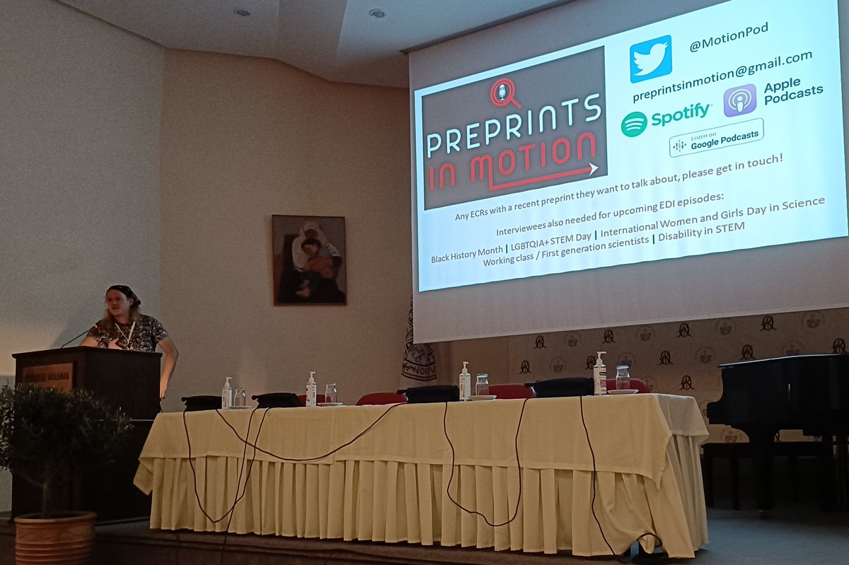 Thank you to the organisers of @MosquitoMeeting for letting me blather on about my recent work on the role of mosquito chemosensory proteins in insecticide resistance, and for putting up with my shameless plug of the podcast 😅 <a href="/MotionPod/">Preprints in Motion podcast</a> 
#SciComm #mosquitomeeting #Mosquito